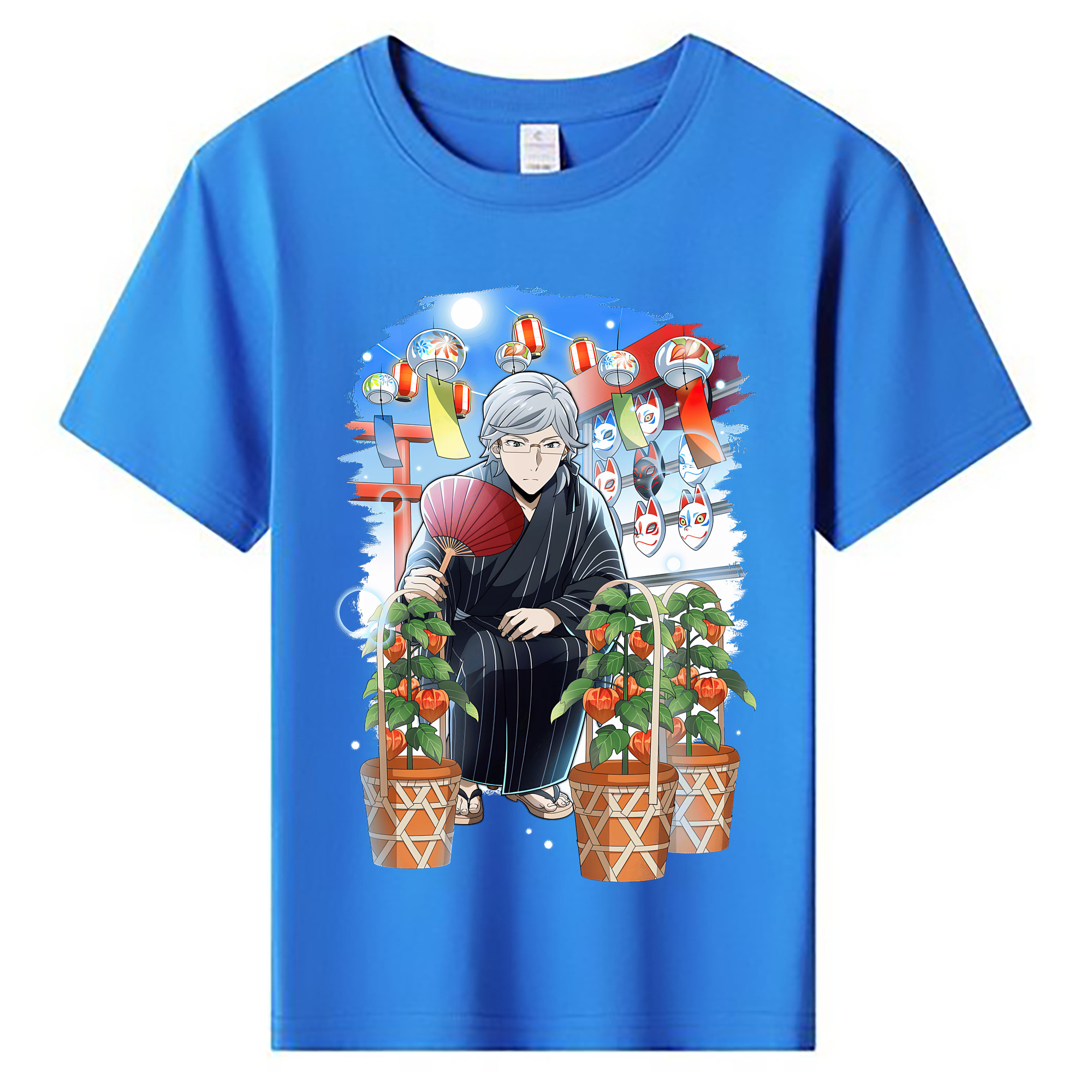 （画像用） 文豪ストレイドッグス Bungo Stray Dogs 綿100％キッズTシャツ（フロントプリント）